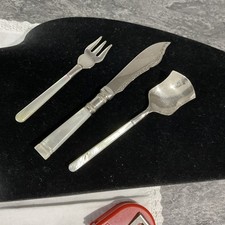 Three vintage mother pearl - vintage,