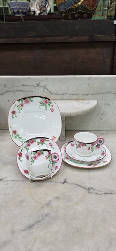 Antique adderley gandpainted - adderley,