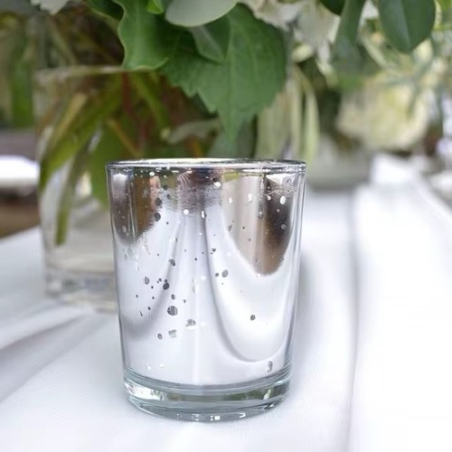 Silver mercury glass - glass, light