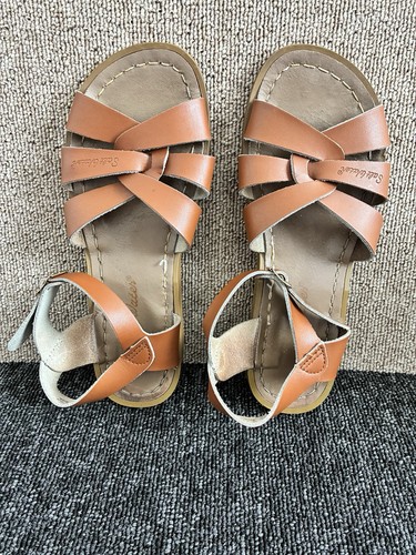 Salt water brown leather - salt,