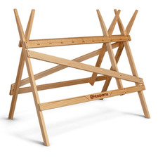 Husqvarna wooden saw horse - husqvarna,