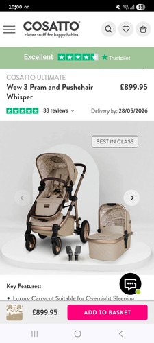 Cosatto wow continental travel - cosatto,