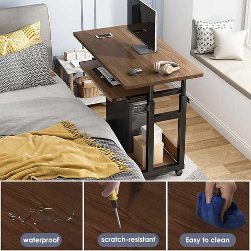 Adjustable height over bed - height,