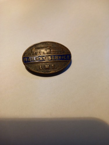Lms railway war service lapel - service,