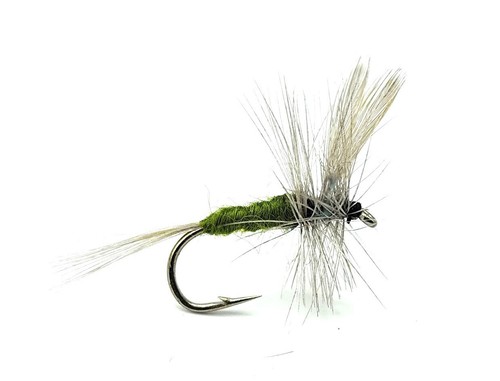 Blue winged olive dry flies - 3,