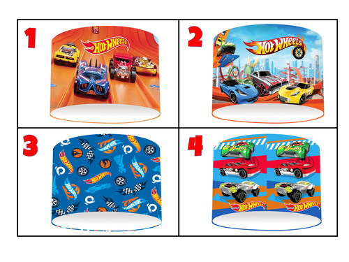 Hot wheels ceiling - hot, shade