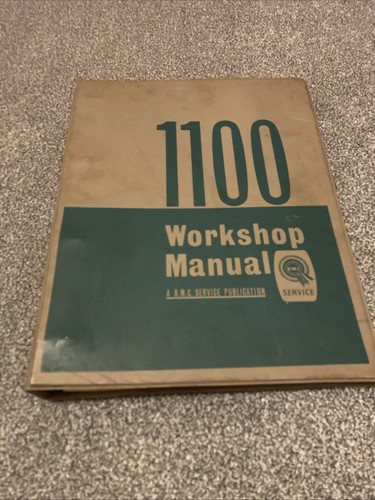 Vintage bmc 1100 - 1100, workshop
