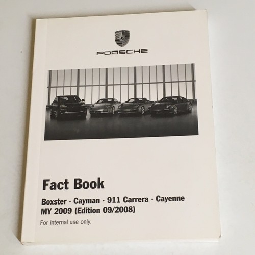 Porsche pocket 2009 fact - porsche,