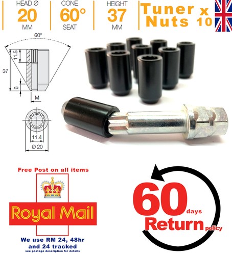 Car wheel tuner nuts - , hyundai