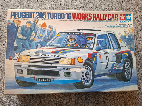 Tamiya peugeot 205 t16 - peugeot,