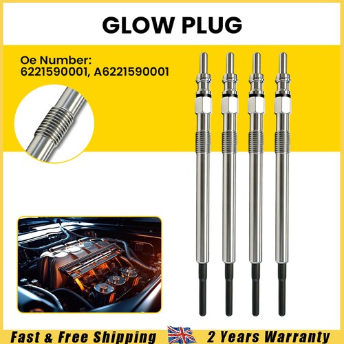 Diesel glow plugs - 4x,