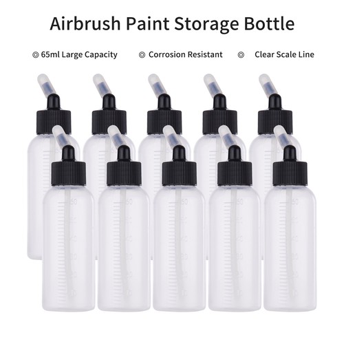 10x 65ml airbrush paint - 65ml,