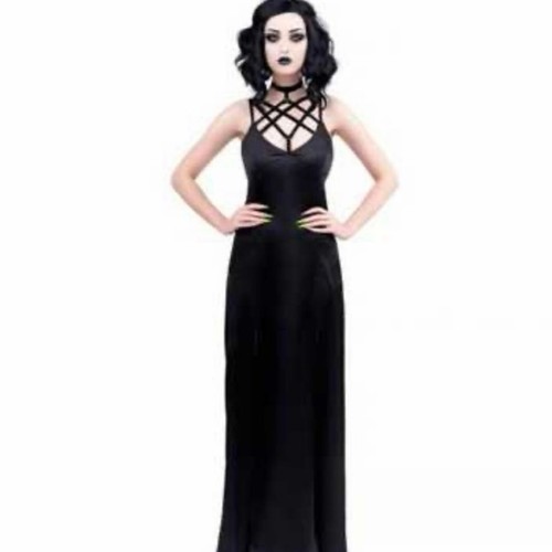 Killstar black gothic harness - black,