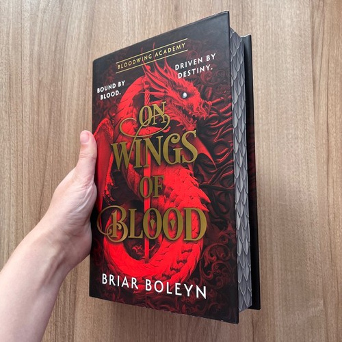 Waterstones wings blood - on,