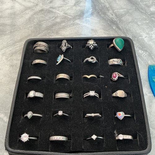 925 silver rings joblot solid - 925,