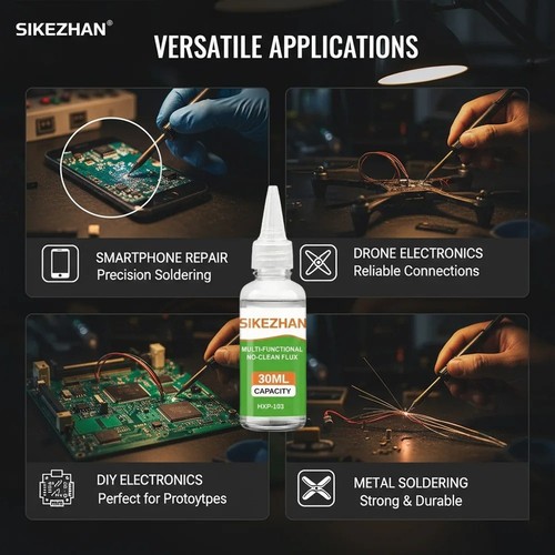 Liquid soldering flux - soldering, clean
