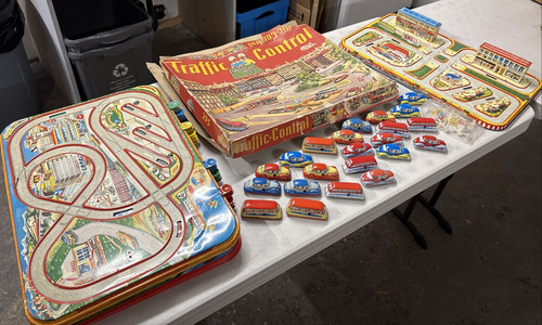 Lot technofix tin - technofix, litho