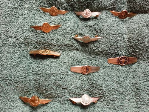 Aviator wings badges - x,