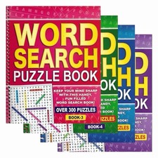 Word search puzzle - word, book
