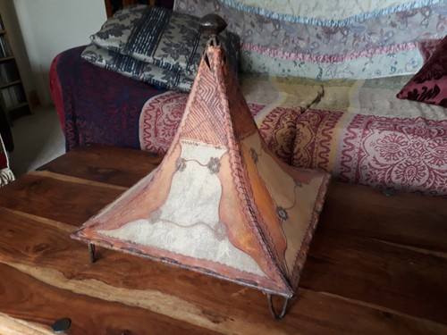 Vintage moroccan goat skin - vintage,