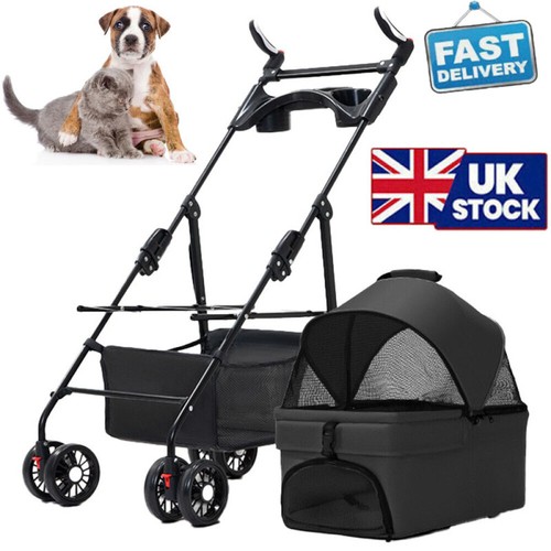 Pet stroller dog cat - pet,