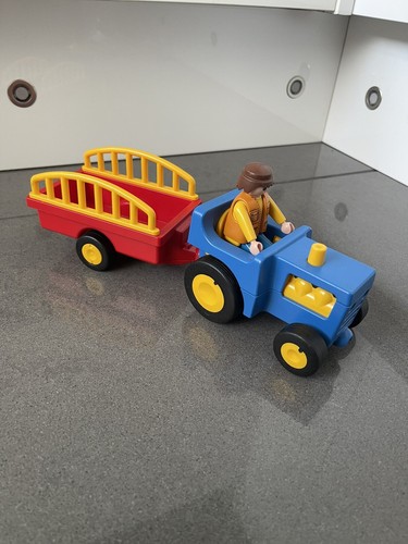 Playmobil 1989 vintage blue - -,