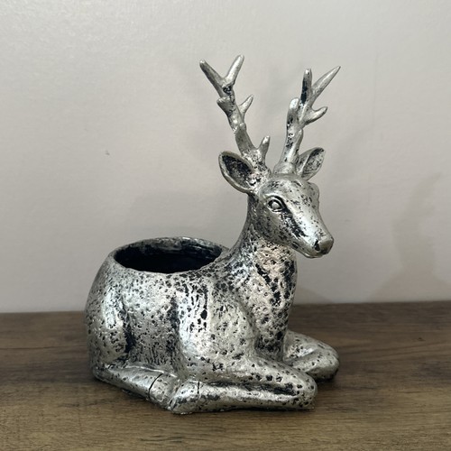 Silver stag deer - stag, /