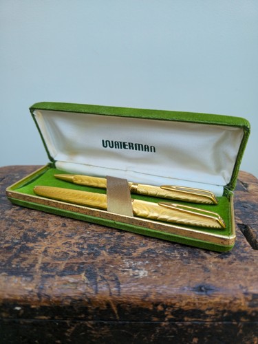 Vintage waterman gold - vintage, c/f