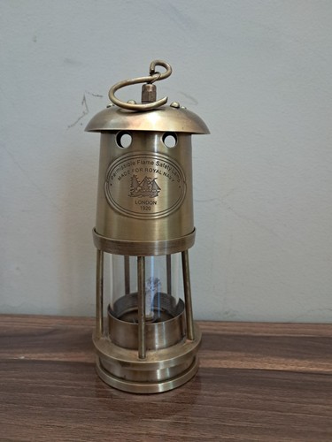 Vintage nautical brass oil - vintage,