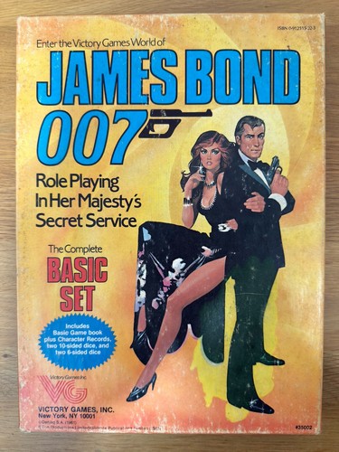 James bond roleplaying - james, game
