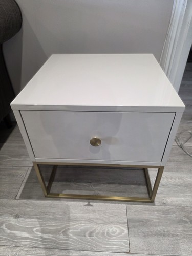 Nutmeg colour bedside - nutmeg,