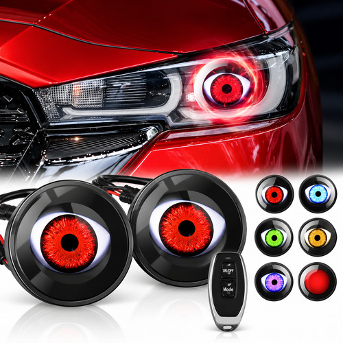 Led devil eyes fog - eyes, lights