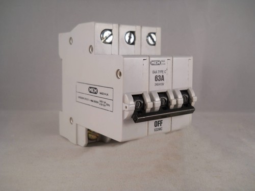 Mem mcb amp type triple - mcb, 63