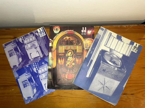 1993 vintage jukebox journal - jukebox,