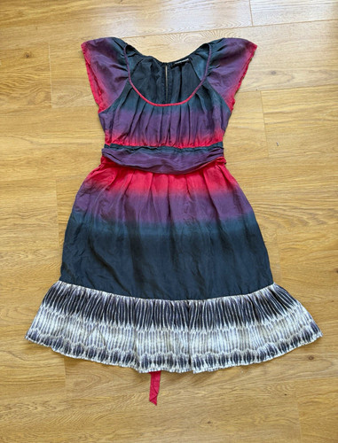 Warehouse tie dye silk fit - dye,