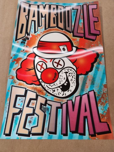 Bamboozle festival poster - bamboozle,