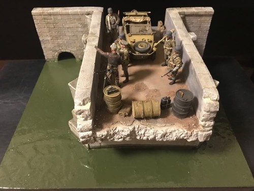 Diorama german army - german,