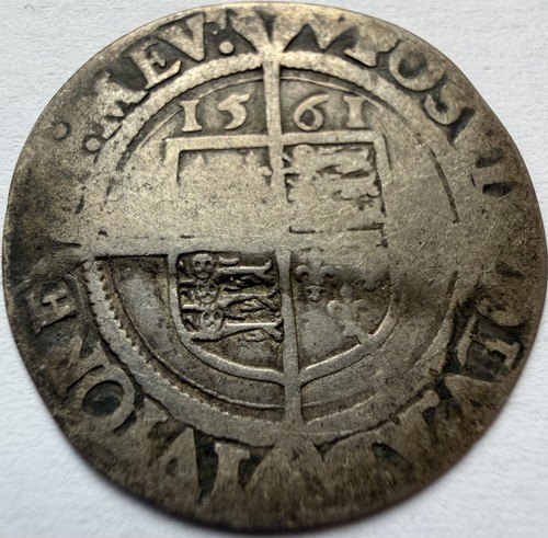Elizabeth silver sixpence - elizabeth,