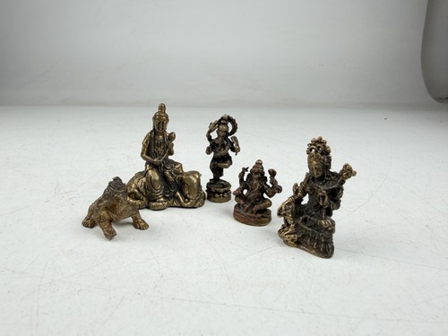 Lot miniature hindu deity - of,
