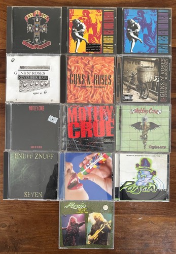 80s hair metal bundle - metal, cd