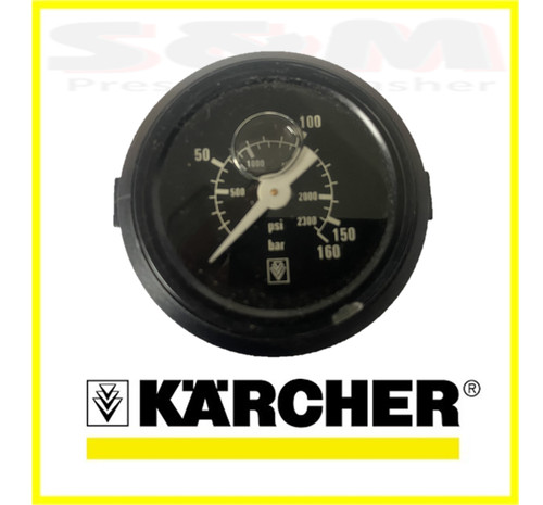 Genuine karcher pressure gauge - pressure,