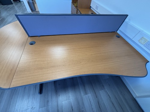 180cm wave desk home - wave, desk,