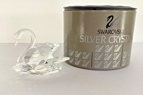 Swarovski crystal swan 2 - swarovski, swan,