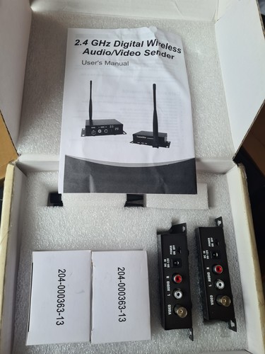 Wireless audio video sender