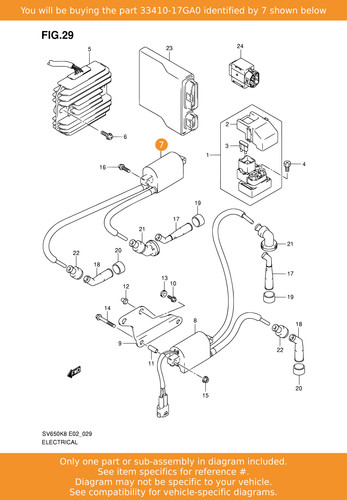 Suzuki coil assy ignition - coil, assy,
