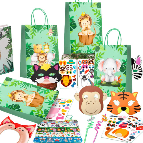 Jungle animals party favours - animals,