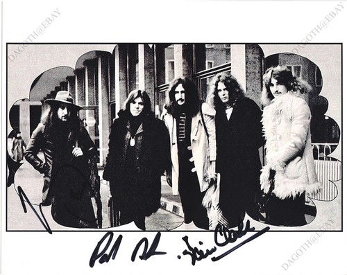 Uriah heep 8x10 photo mick - 8x10, box