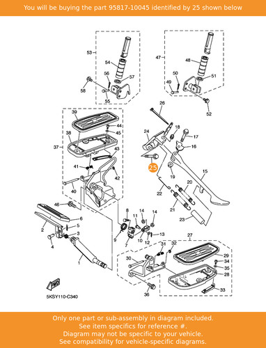 Yamaha bolt flange - yamaha,