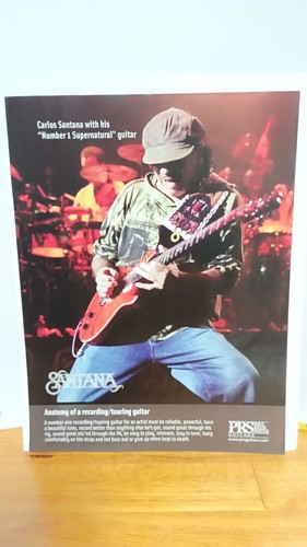 Prs santana guitar 2007 - prs,