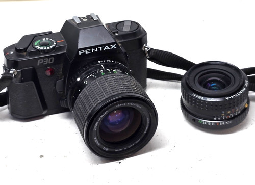 Vintage pentax p30 slr film - vintage,